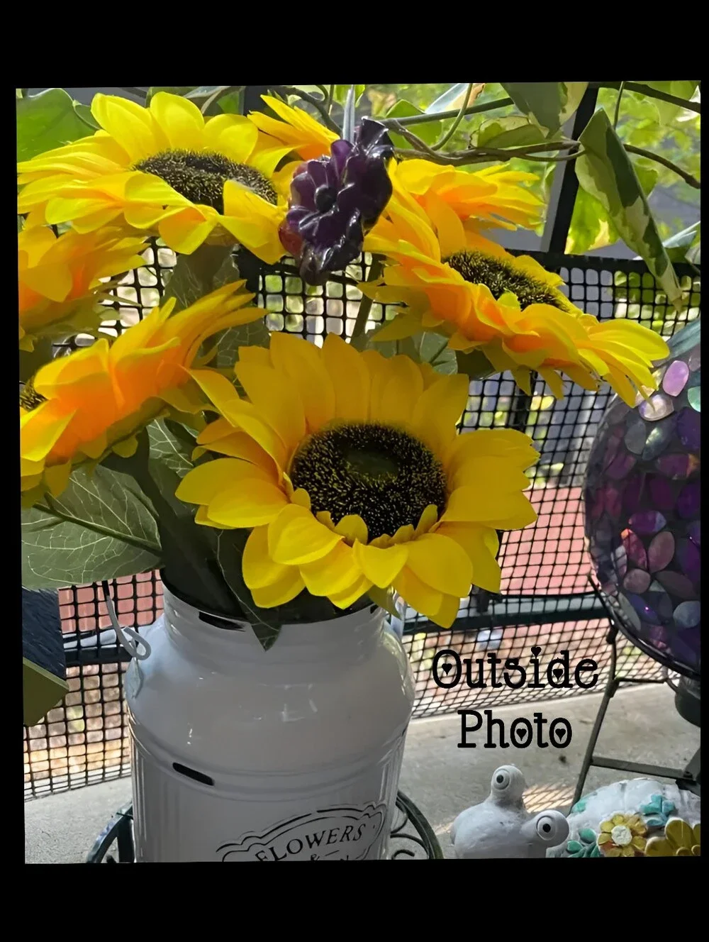 🆕SUNFLOWER BUNCH OF 20 COLORFUL LARGE SUNFLOWERS🌻FOR DECOR & OUTDOOR USE